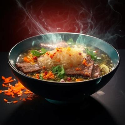  Pingliang の「牛肉麺」！甘辛い味付けと濃厚なスープの組み合わせが絶妙